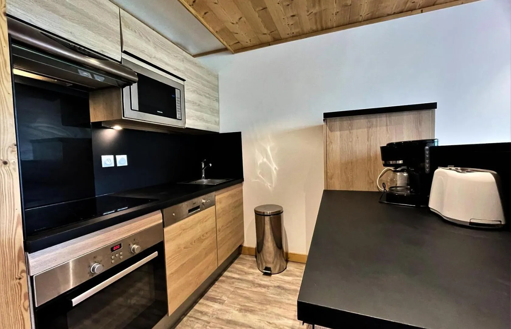 Residence Courmayeur - Beau 2 Pieces Cabine Pied Des Pistes Mae-3934 圣马丁德贝尔维尔 公寓